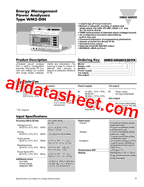 WM2-DINAV53APS型号图片