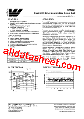 WM2627IDT型号图片