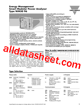 WM30AV43L型号图片