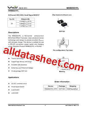 WNM2021FL型号图片