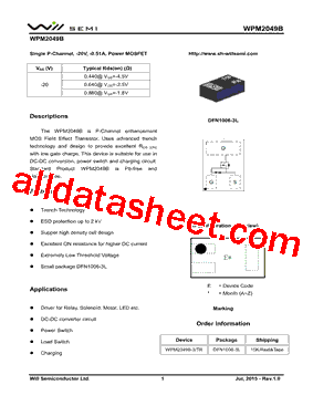 WPM2049B-3/TR型号图片
