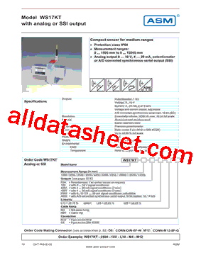 WS17KT-4000-ADSI-L10型号图片