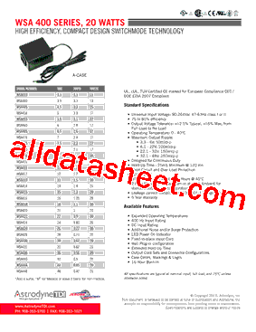 WSA410型号图片