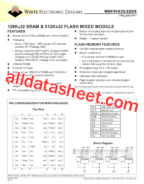 WSF41632-22G2TC型号图片