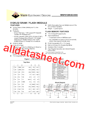 WSF512K32-29H2IA型号图片