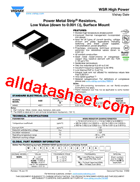 WSR5R2200FEA型号图片