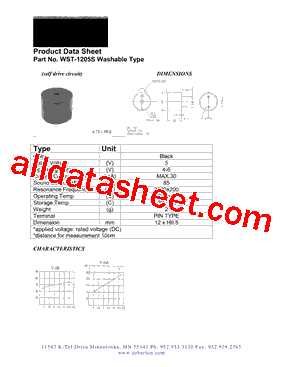 WST-1205S型号图片