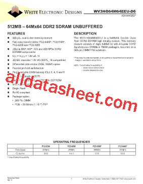 WV3HG64M64EEU665D6GG型号图片