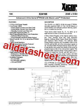 X24165SM-2.7型号图片