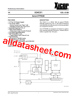 X24C01P-3型号图片