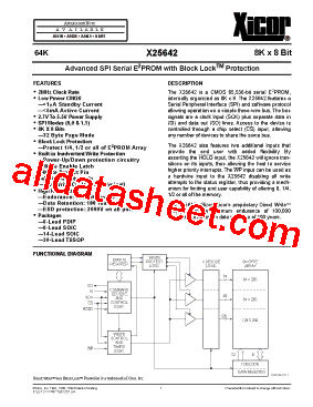 X25642PI-2.7型号图片