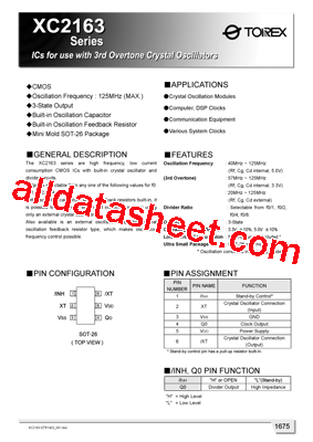 XC2163D51ZHML型号图片