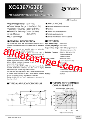 XC6368A501MR型号图片