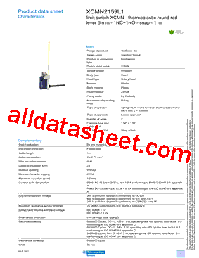 XCMN2159L1型号图片