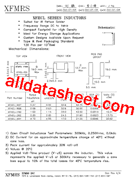 XFHCL-R47型号图片