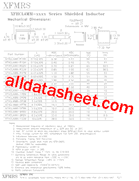 XFHCL4MM-R82M型号图片