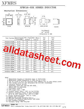 XFHCL6-R15M型号图片