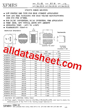 XFSDR75-101型号图片