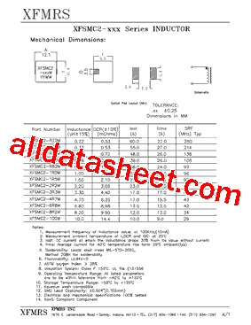 XFSMCX-R30M型号图片