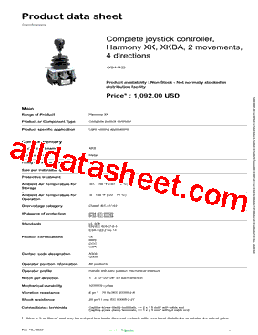 XKBA1422型号图片