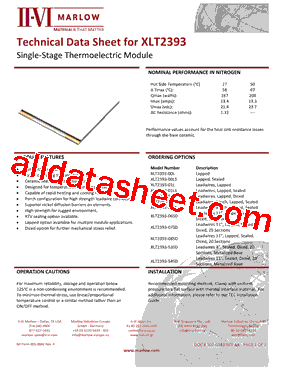 XLT2393-00LS型号图片