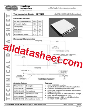 XLT2418-04AC型号图片