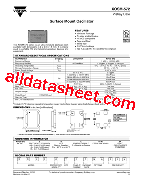 XO27CREC604M型号图片