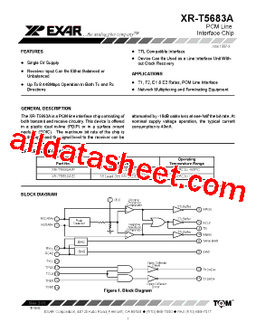 XR-T5683AIP型号图片