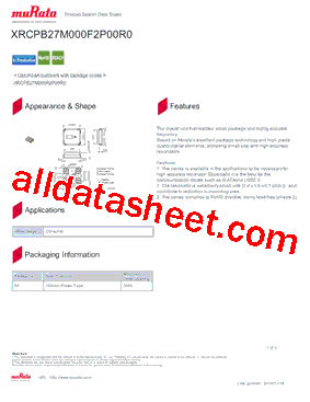 XRCPB27M000F2P00R0型号图片