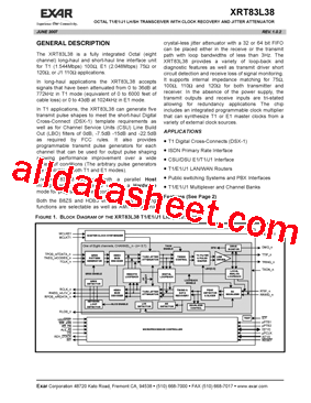 XRT83L38型号图片