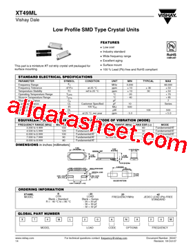 XT49MLR-3020E2型号图片