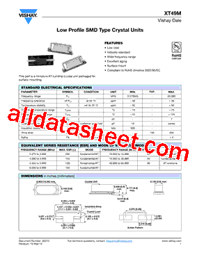 XT49MR-3020ME2型号图片