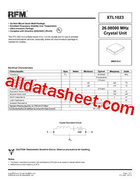 XTL1023型号图片