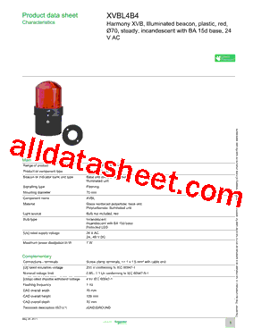 XVBL4B4型号图片