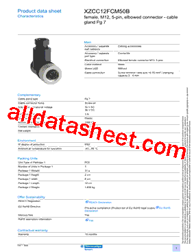 XZCC12FCM50B型号图片