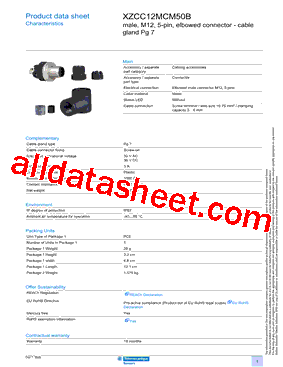 XZCC12MCM50B型号图片