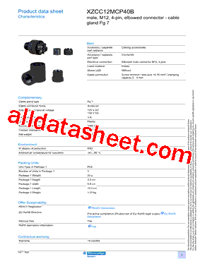 XZCC12MCP40B型号图片