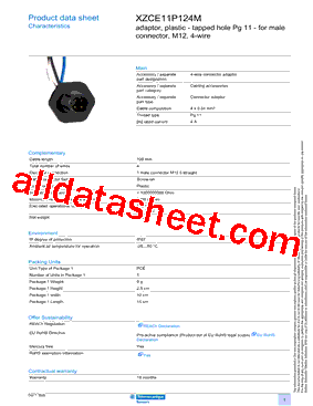 XZCE11P124M型号图片