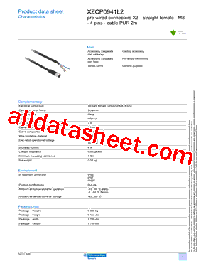 XZCP0941L2型号图片