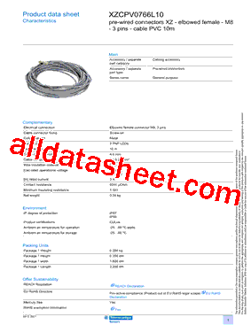 XZCPV0766L10型号图片