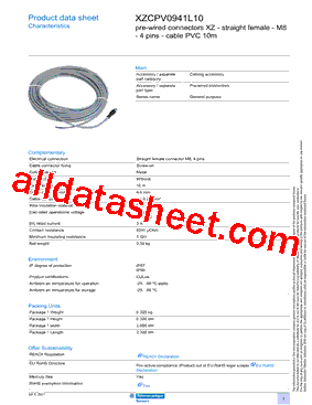 XZCPV0941L10型号图片
