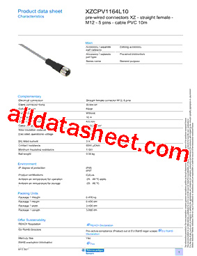 XZCPV1164L10型号图片