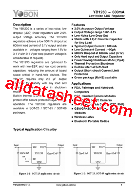 YB1230ST23X260型号图片