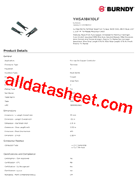 YHSA18K10LF型号图片