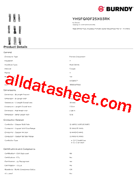 YHSFQ10F25X03RK型号图片