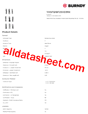 YHSFQ18F25X03RK型号图片