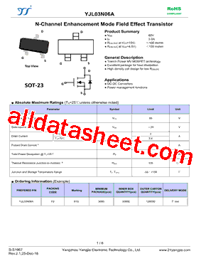 YJL03N06A型号图片