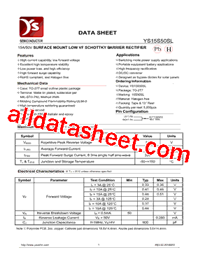 YS15S50SL型号图片