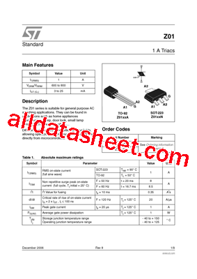 Z0103MN1AA2型号图片