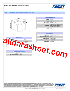 Z0201C121ASMST型号图片